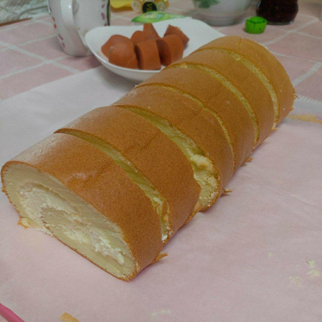 原味基础蛋糕卷(小五卷)