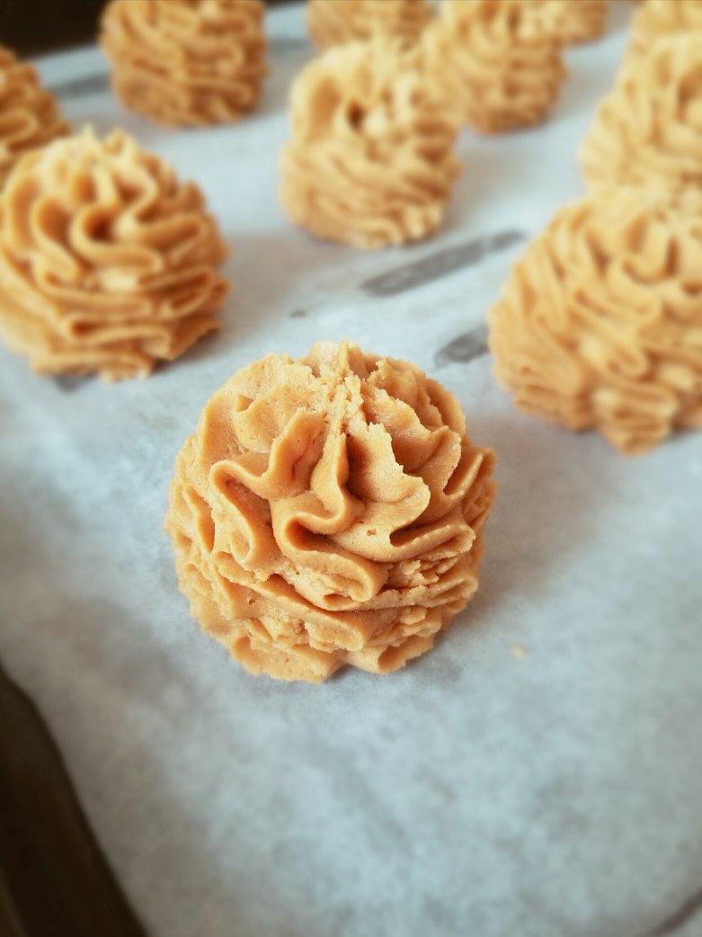 春雪_09做的(珍妮曲奇 网红曲奇)咖啡小花配方/烘焙视频饼干篇2