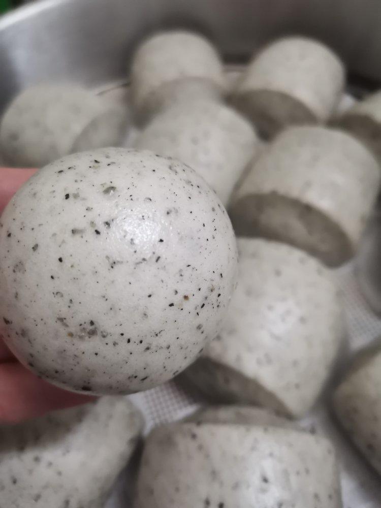 奶香黑芝麻刀切馒头