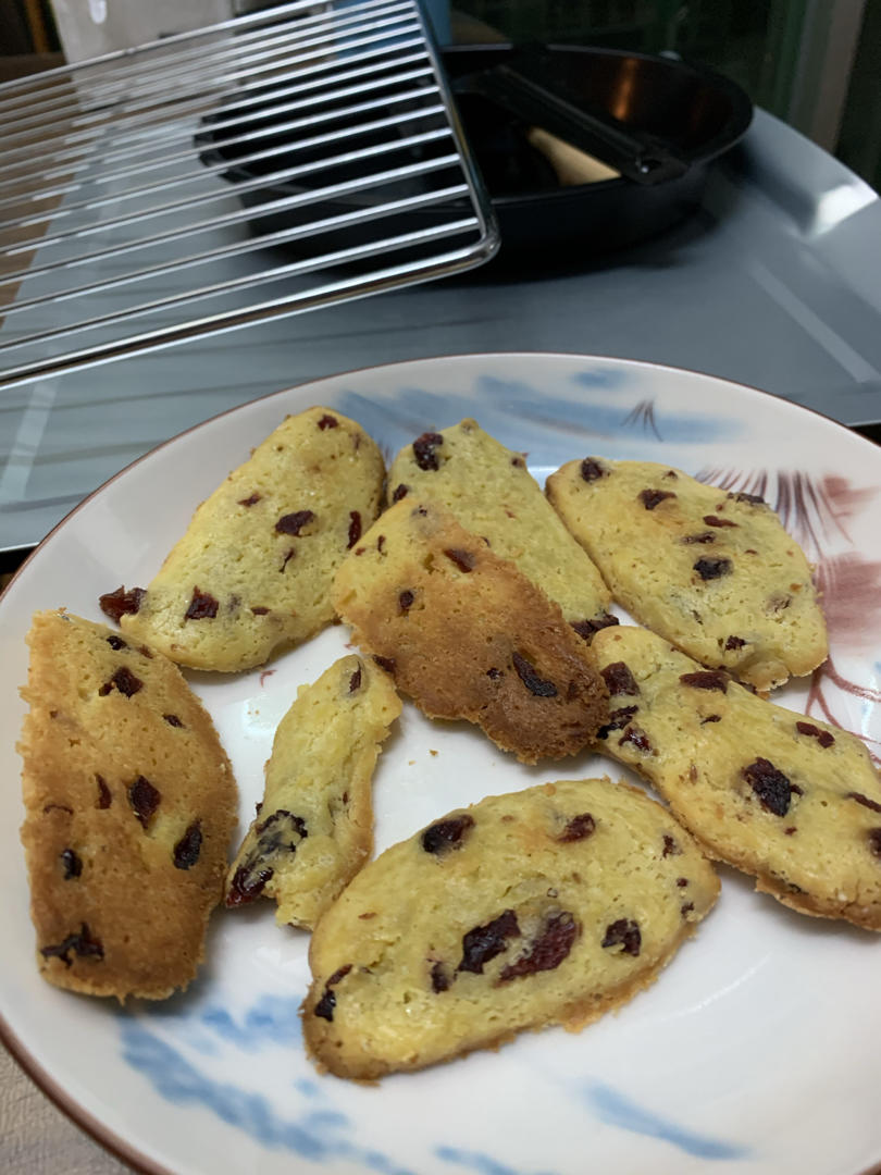 蔓越莓曲奇饼干 最最最简单的黄油饼干