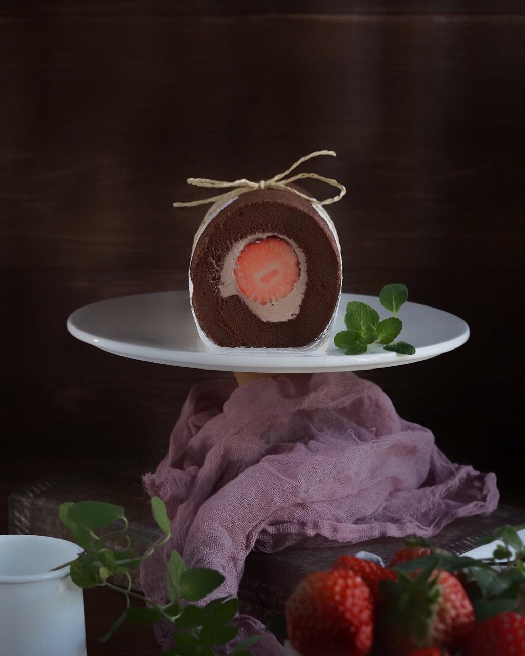 卷不裂的冰淇淋馅蛋糕卷（厨studio视频直播课作业帖）