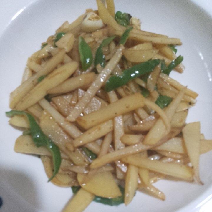 青椒土豆丝