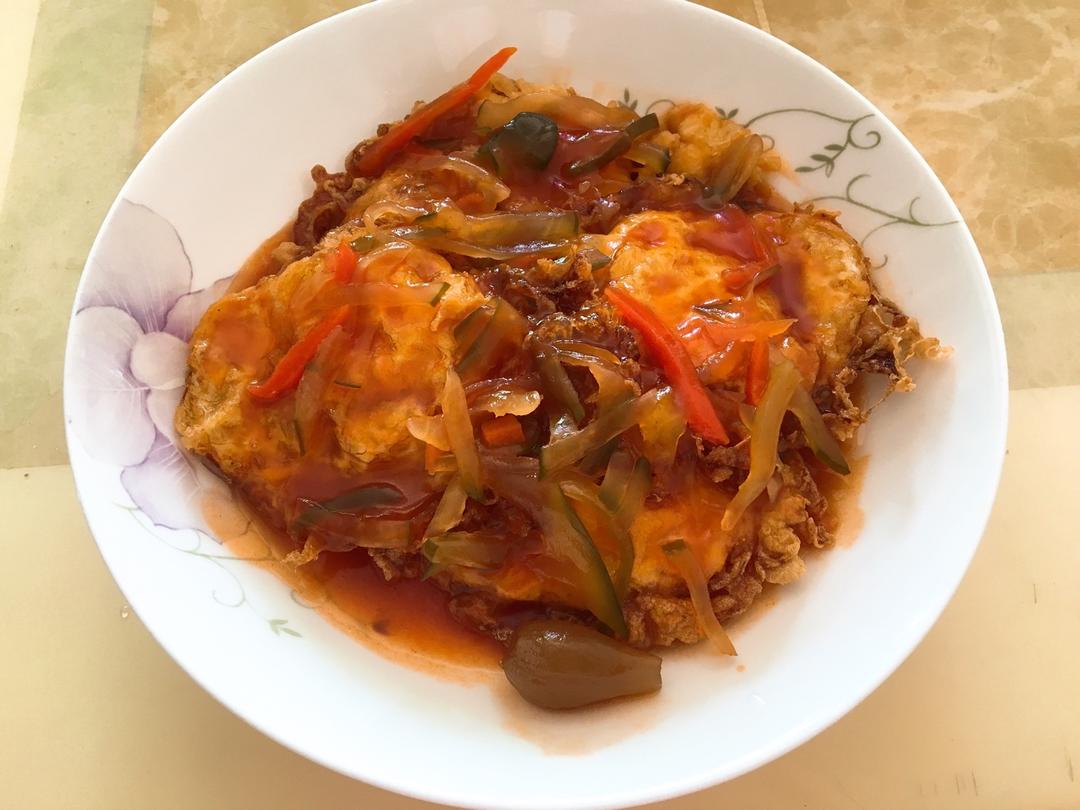 wong-chiuwing颖做的甜酸炸蛋