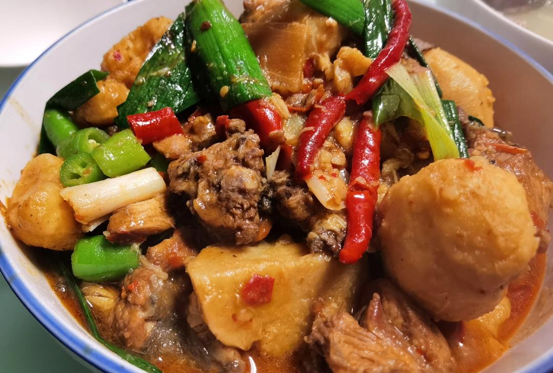 跟妈妈偷学的芋儿鸡，老公说可以去开店了