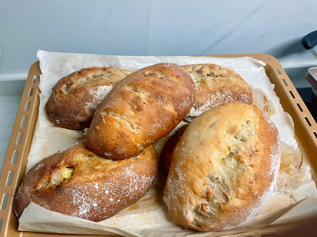 法式焦糖核桃软欧包