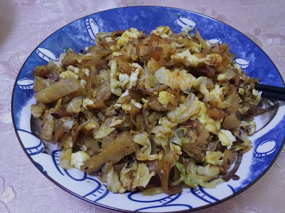 鸡蛋炒饼