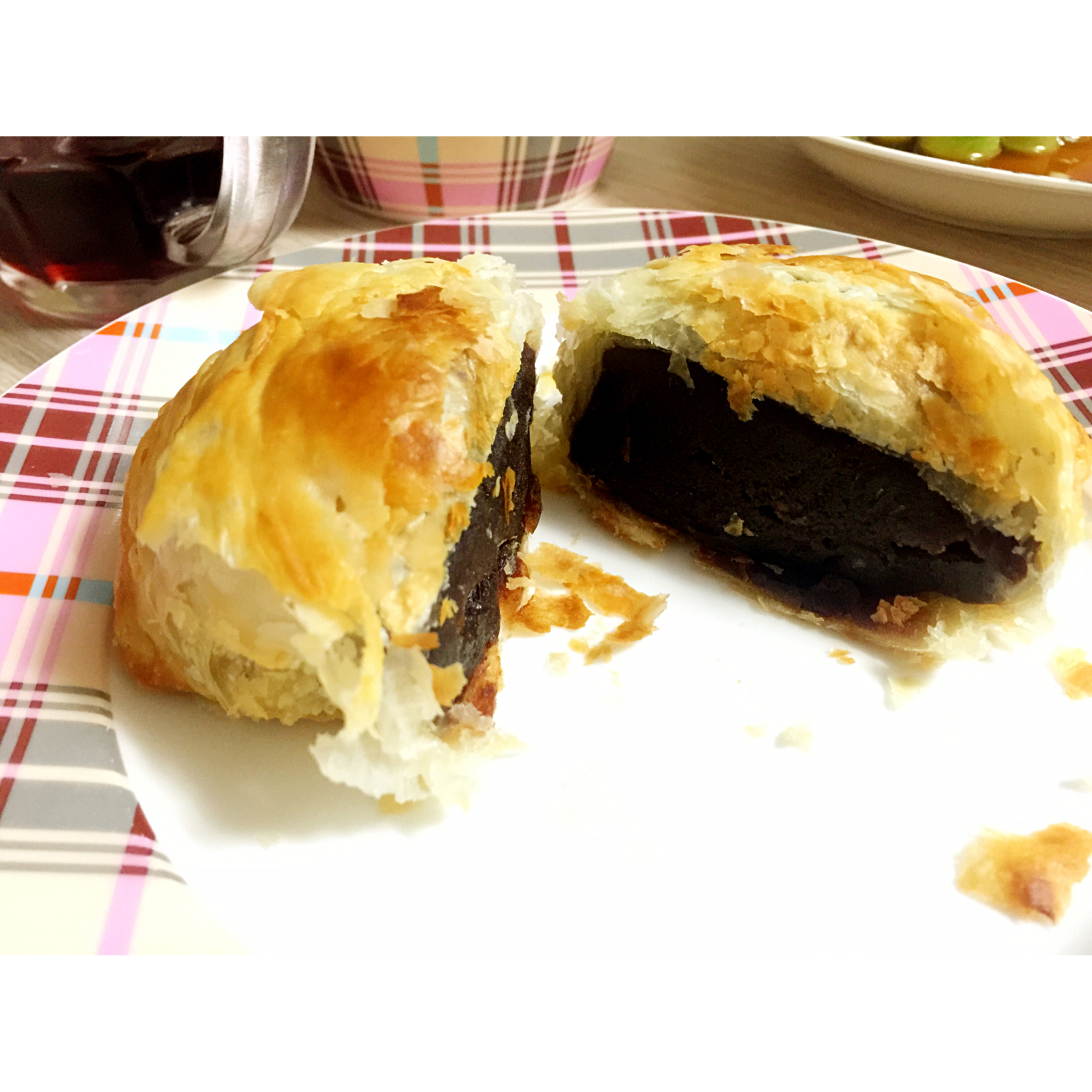酥皮豆沙卷