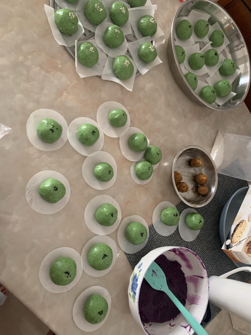 绿油油艾糍（青团）