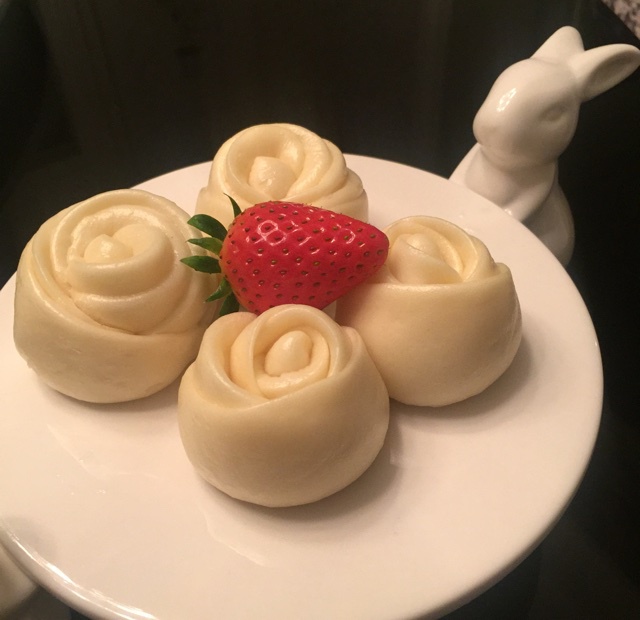 玫瑰花馒头
