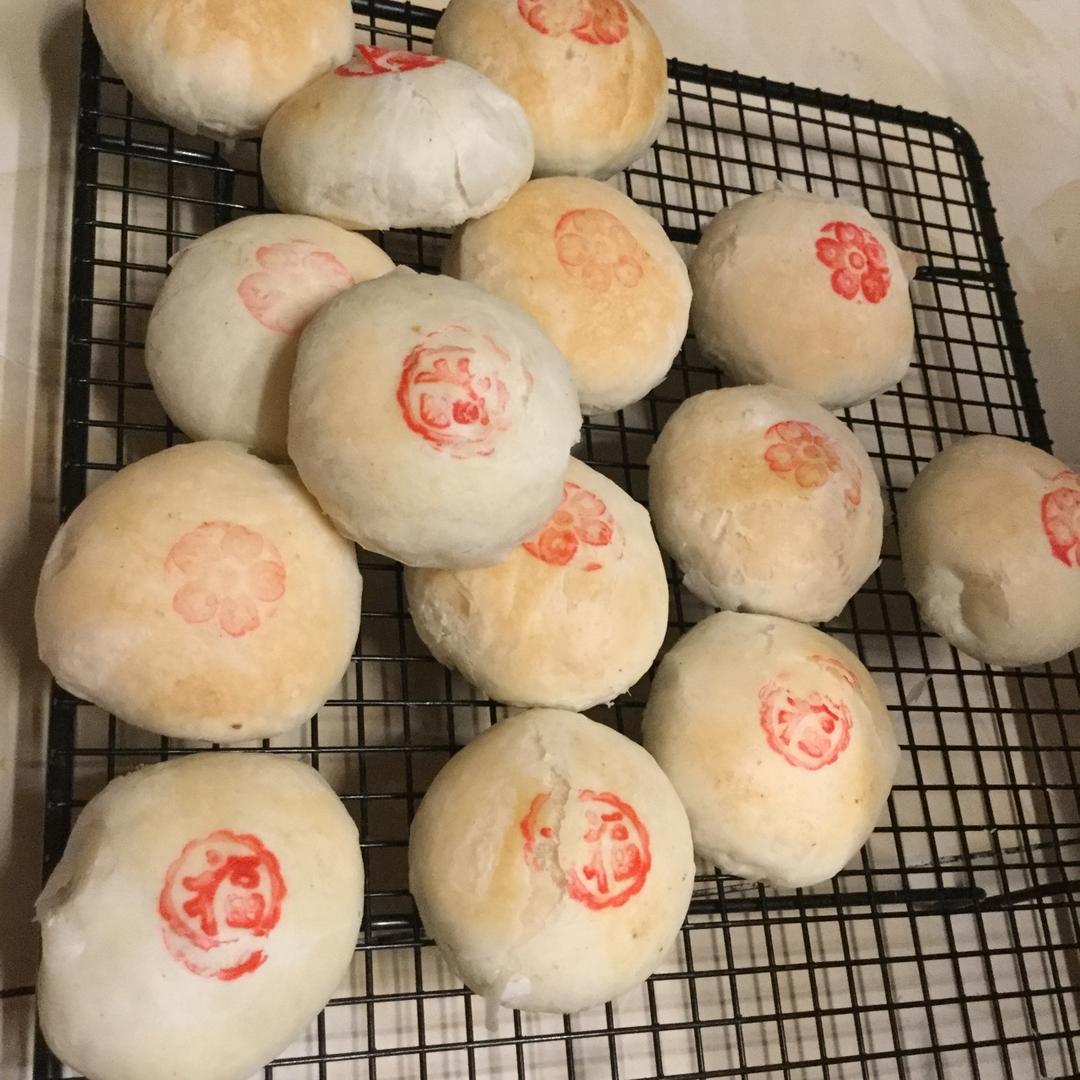 酥皮绿豆饼   酥得掉渣渣