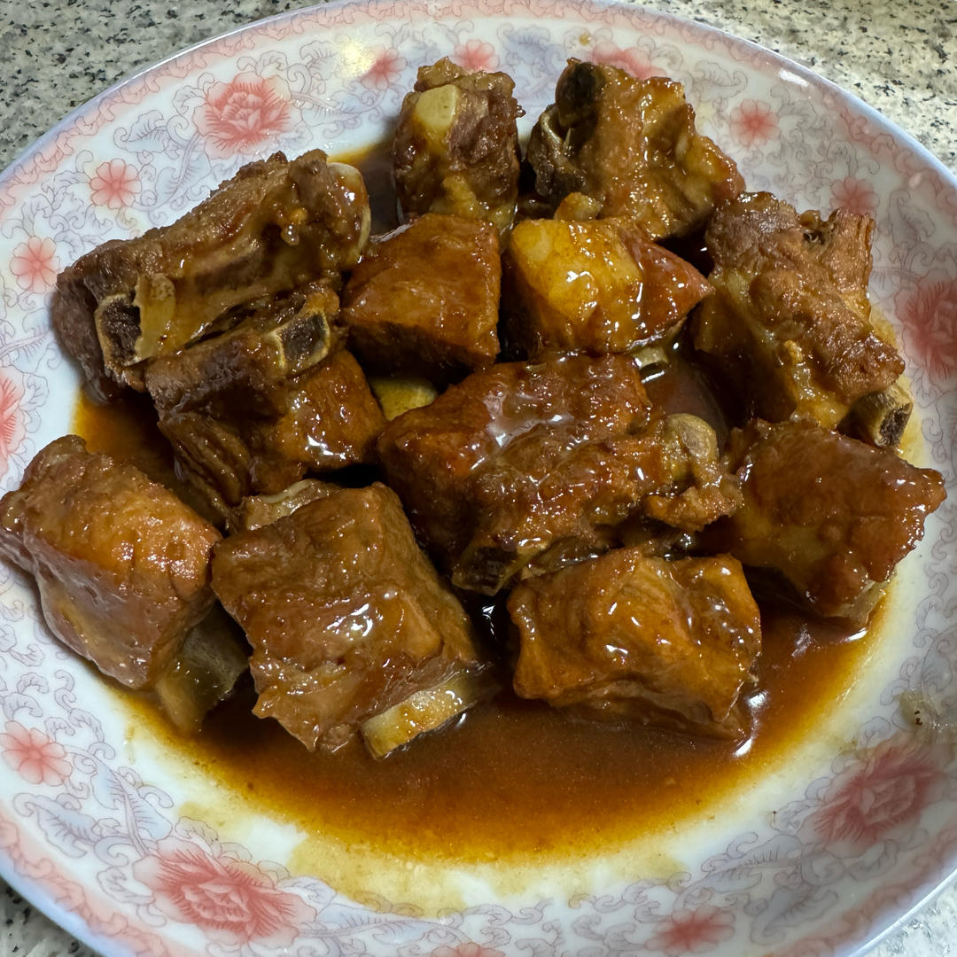 红烧排骨｜酱香浓郁