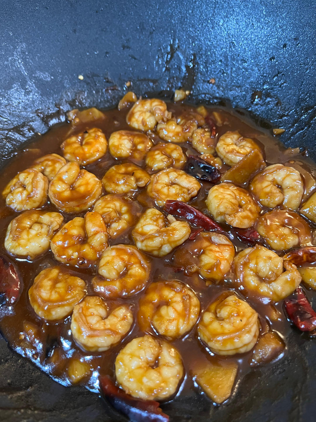 家庭版油焖大虾