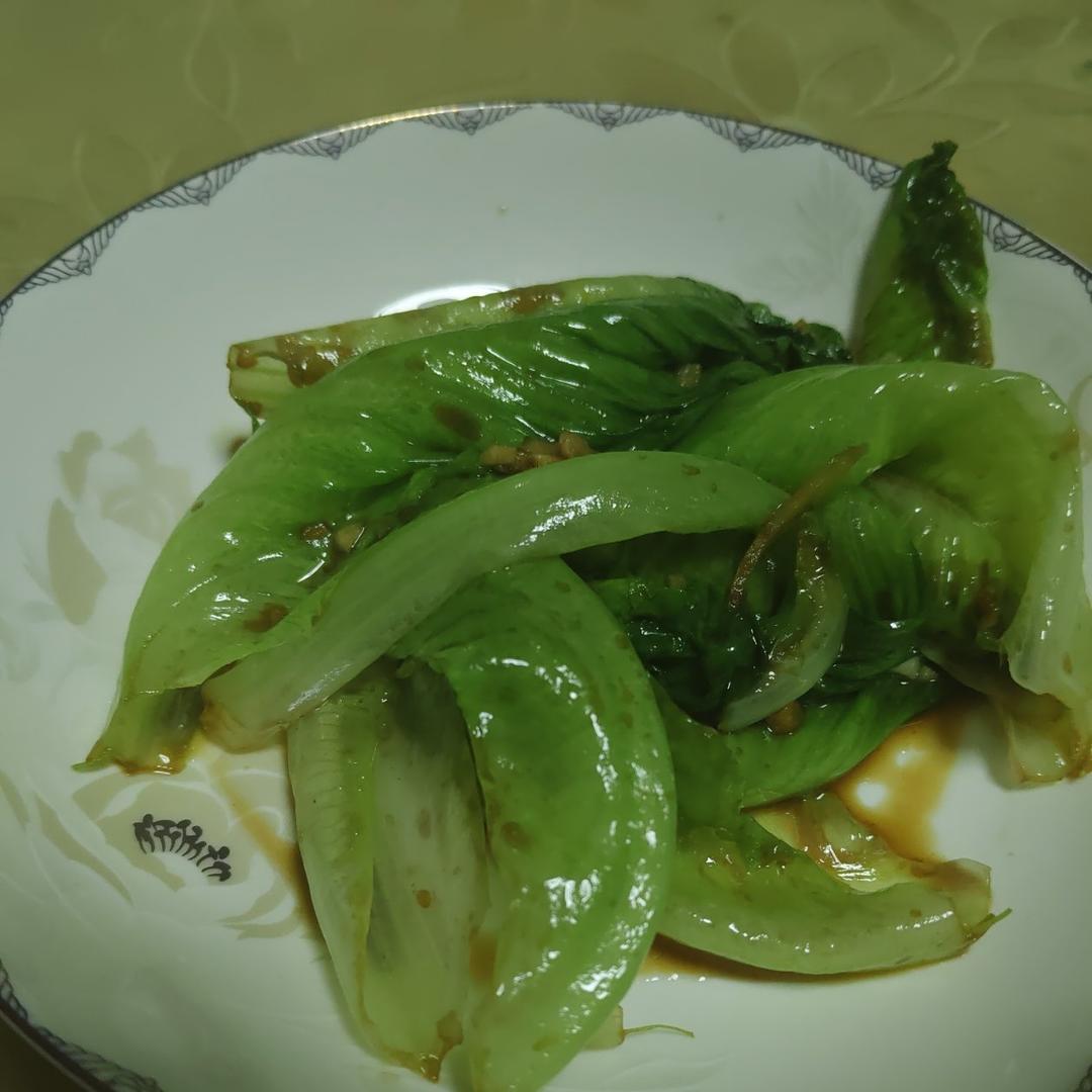 清炒生菜