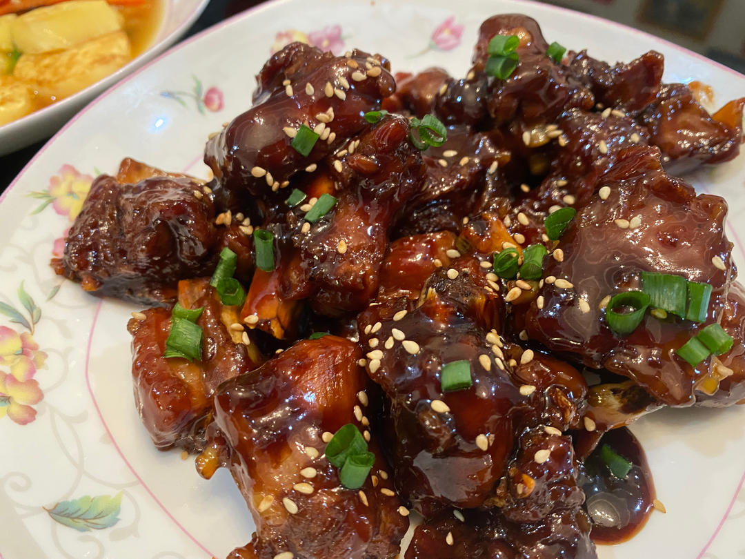 糖醋排骨/糖醋小排（不放油）（12345口诀做出正宗上海本帮）