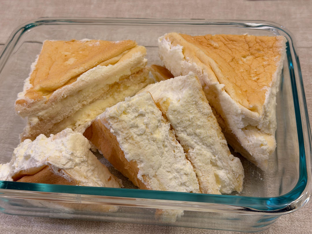 奶乎乎的芝士奶角蛋糕｜甜咸党都爱了