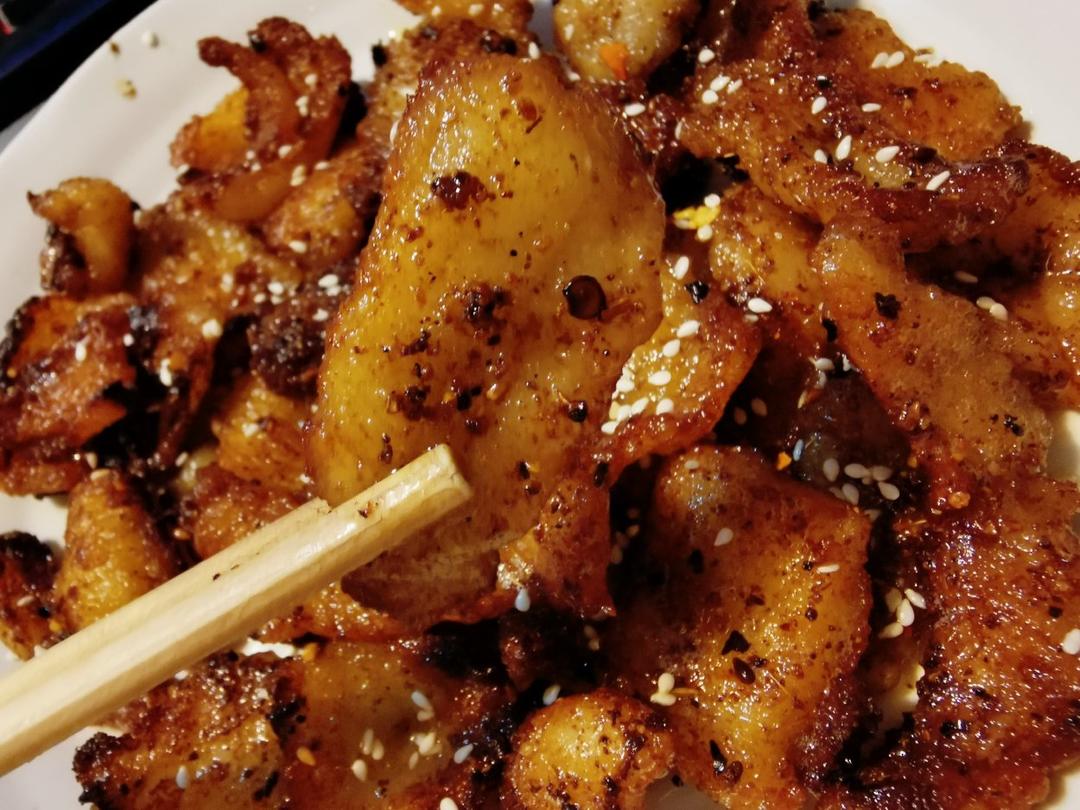 【生酮饮食】孜然煎烤牛胸口油