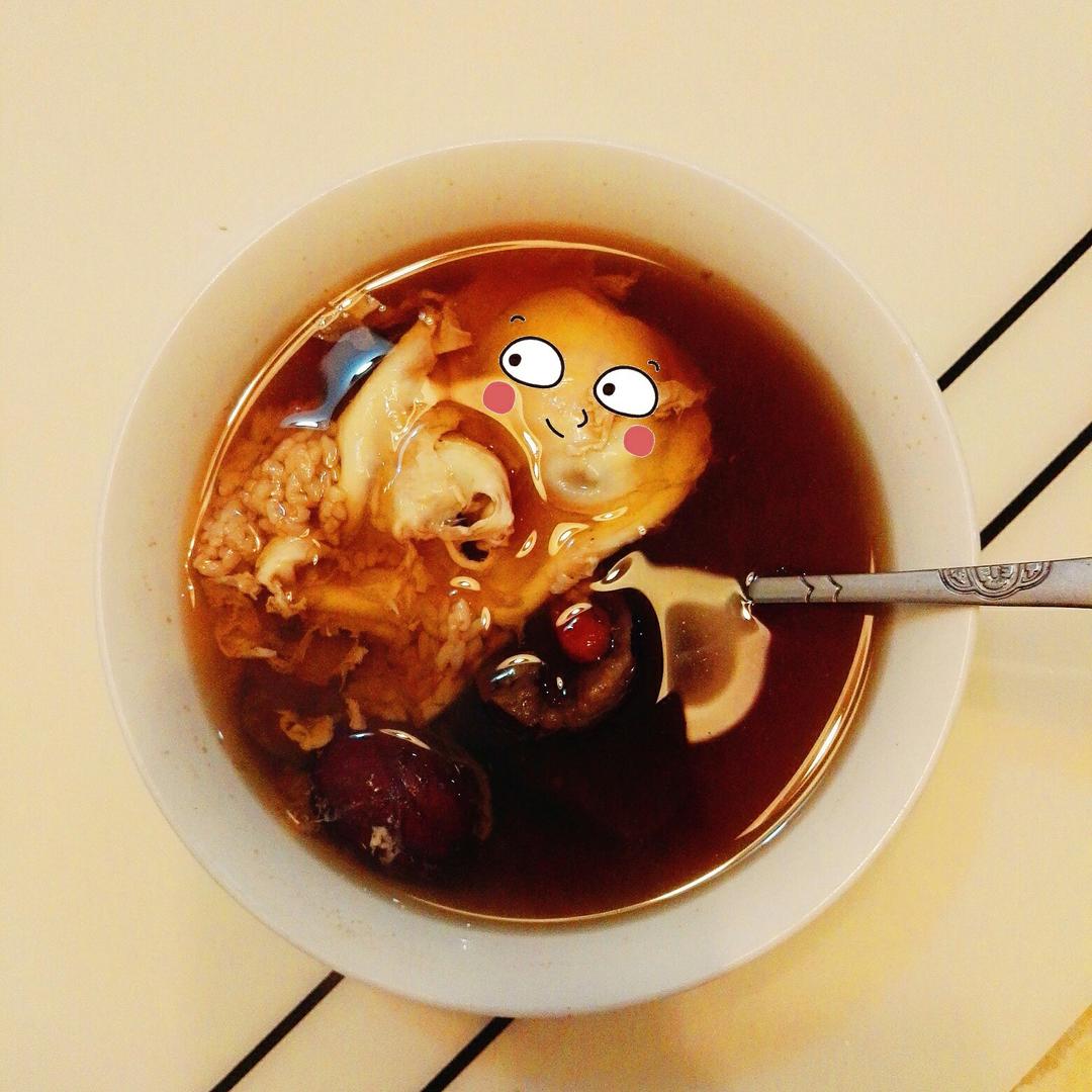 枸杞红枣煲鸡蛋