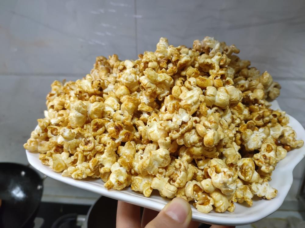 自制爆米花的做法