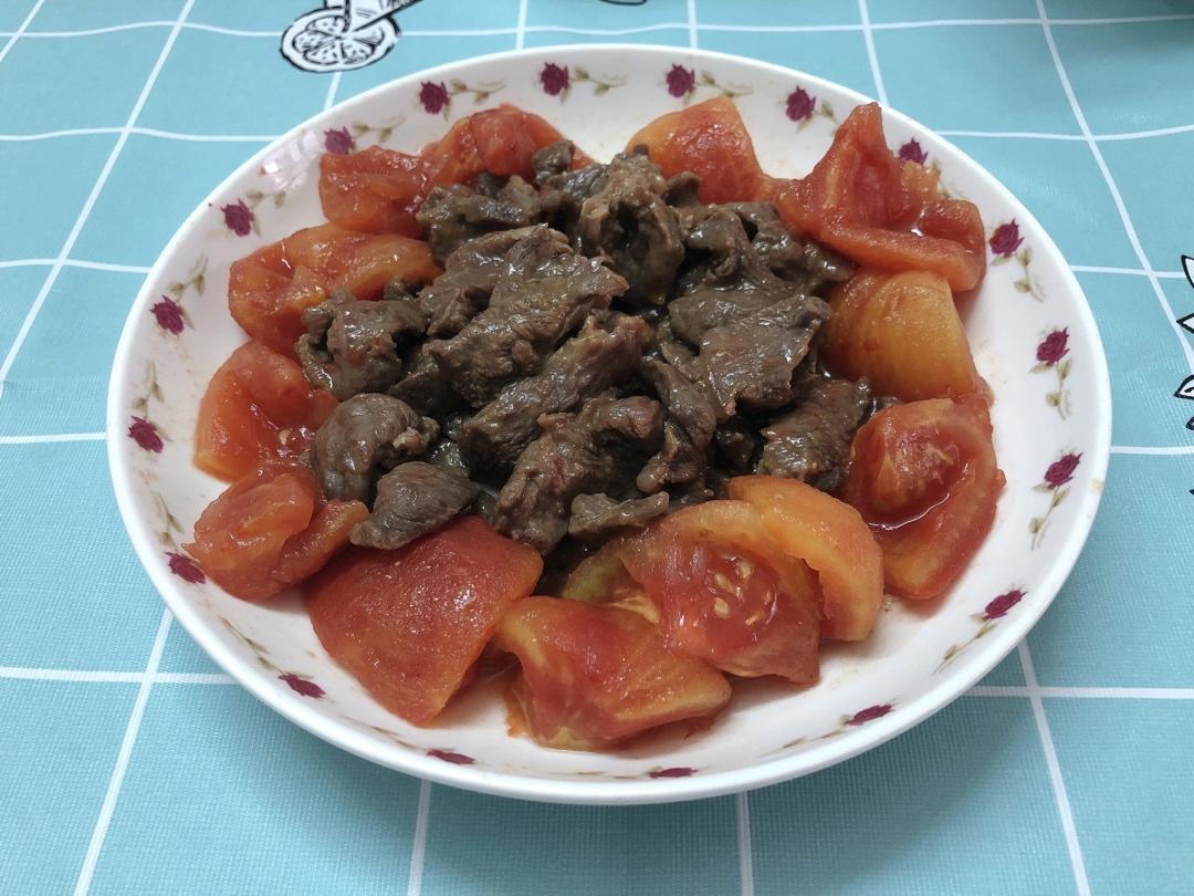番茄牛肉（孩子的最爱）