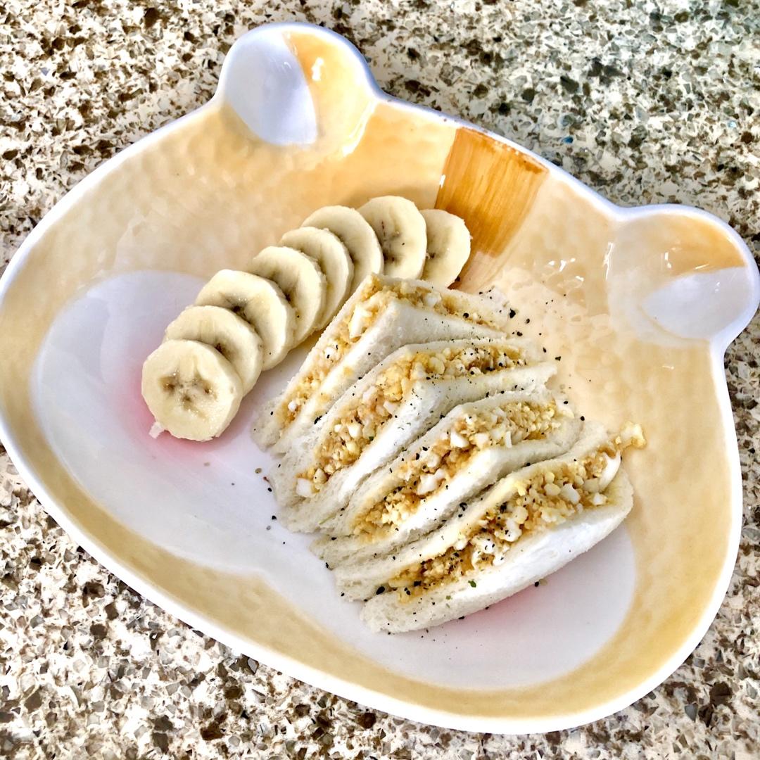 一岁宝宝的三明治