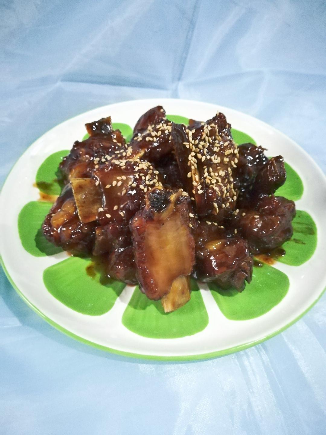 懒人版糖醋排骨