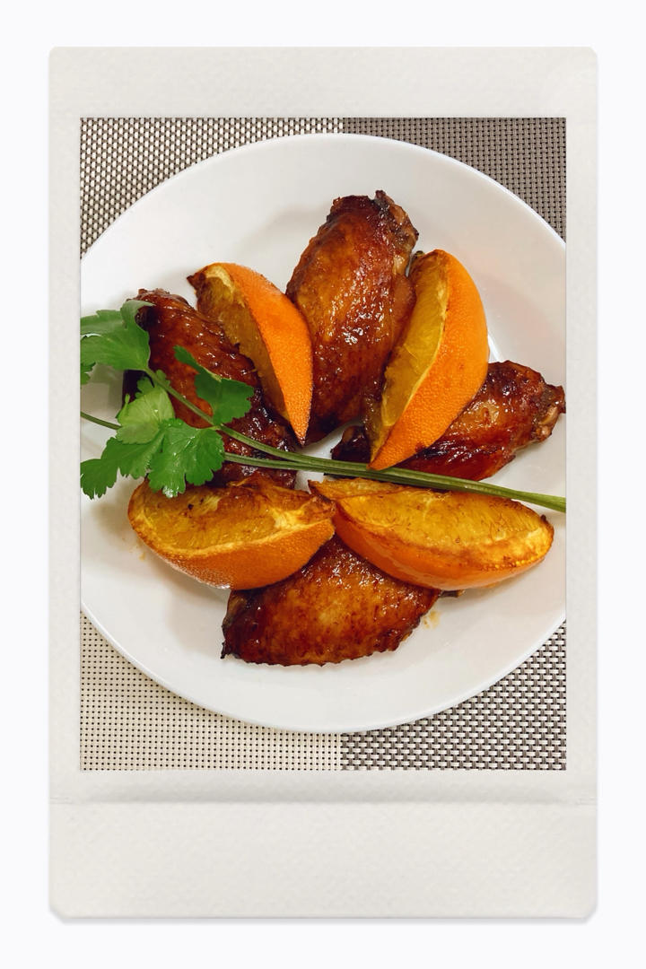 【香橙烤翅】