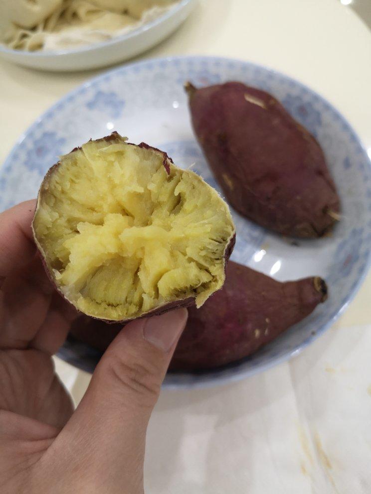 零失败微波炉烤红薯