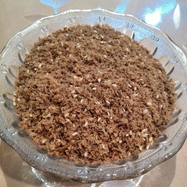 面包机自制肉松