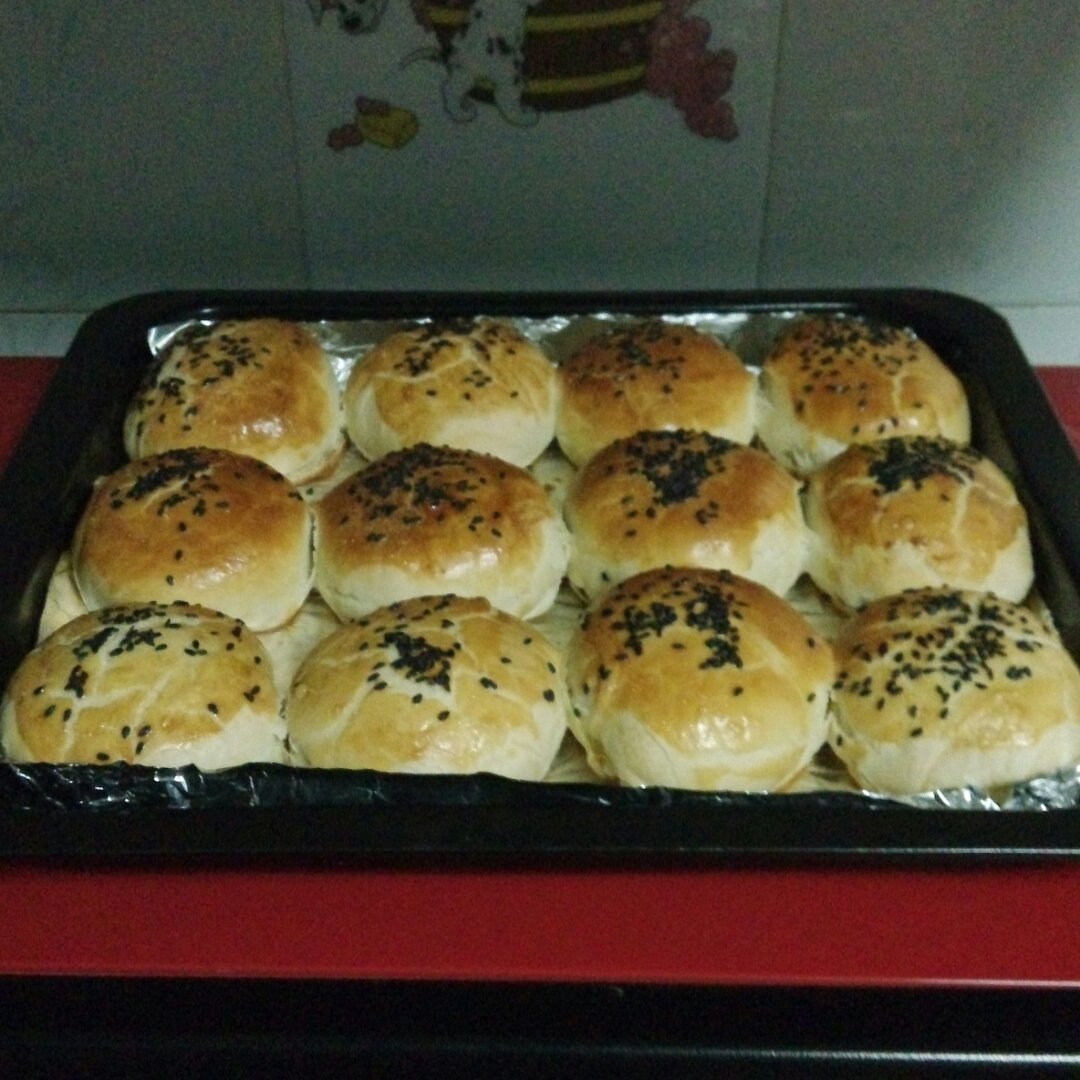 豆沙饼（烤箱做豆沙饼，方法简单，易学）