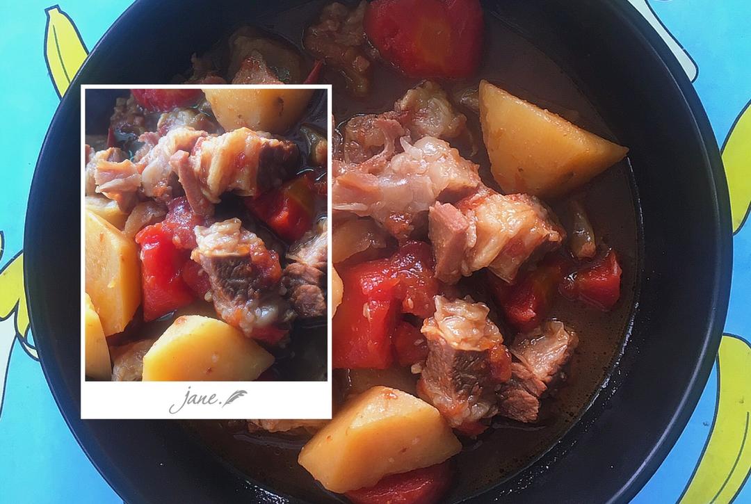 番茄土豆炖牛腩