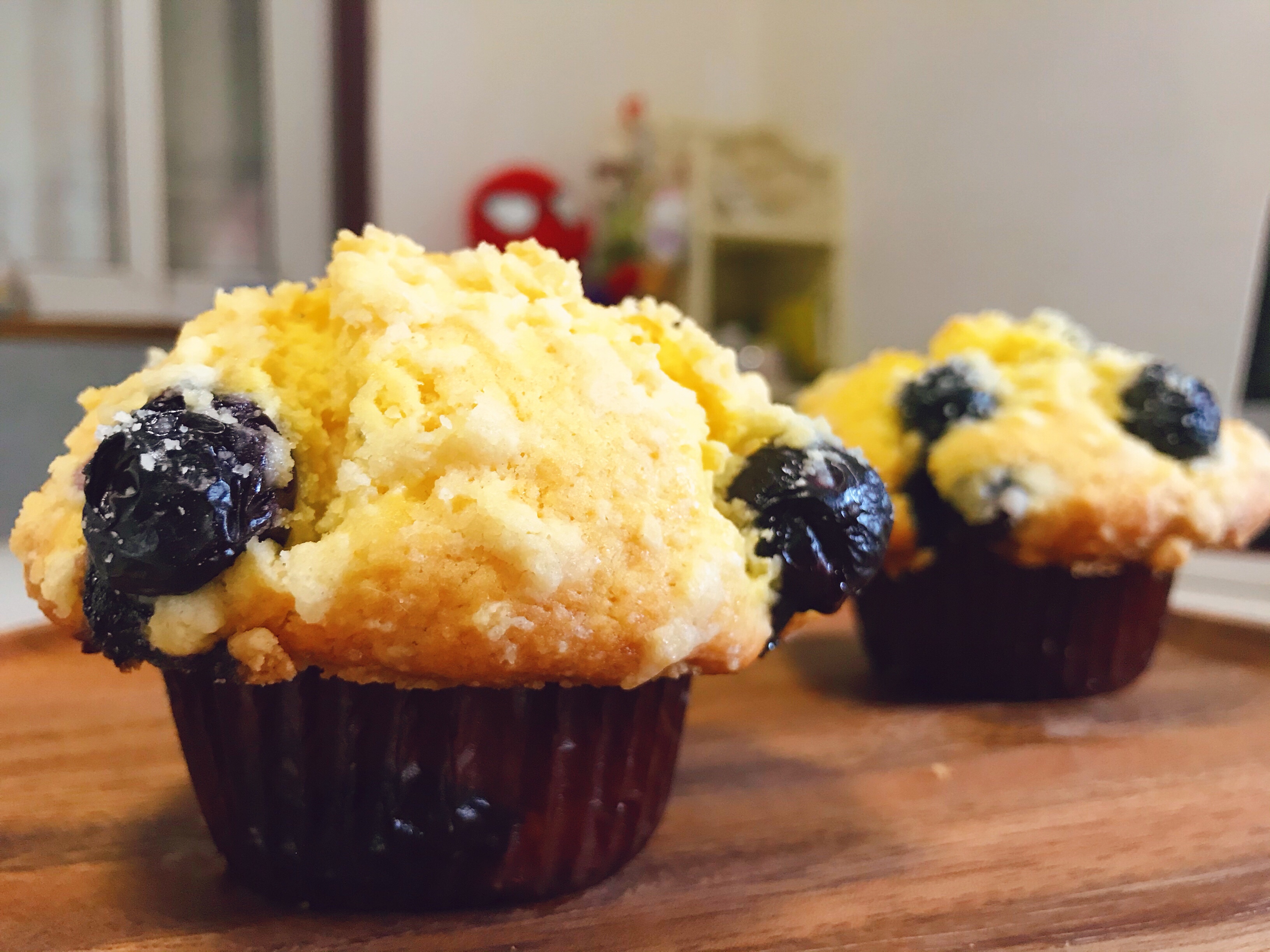 蓝莓蘑菇头蛋糕（消耗淡奶油）的做法