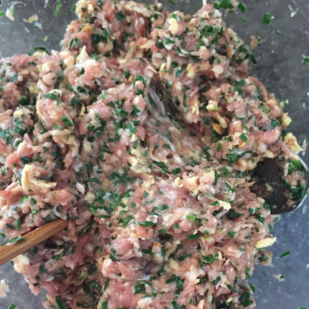 猪肉韭菜饺子