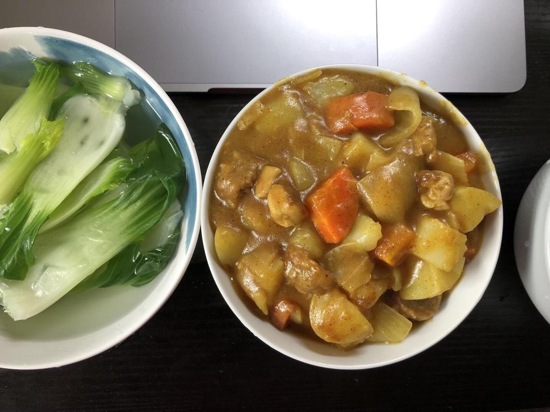 美味咖喱鸡饭