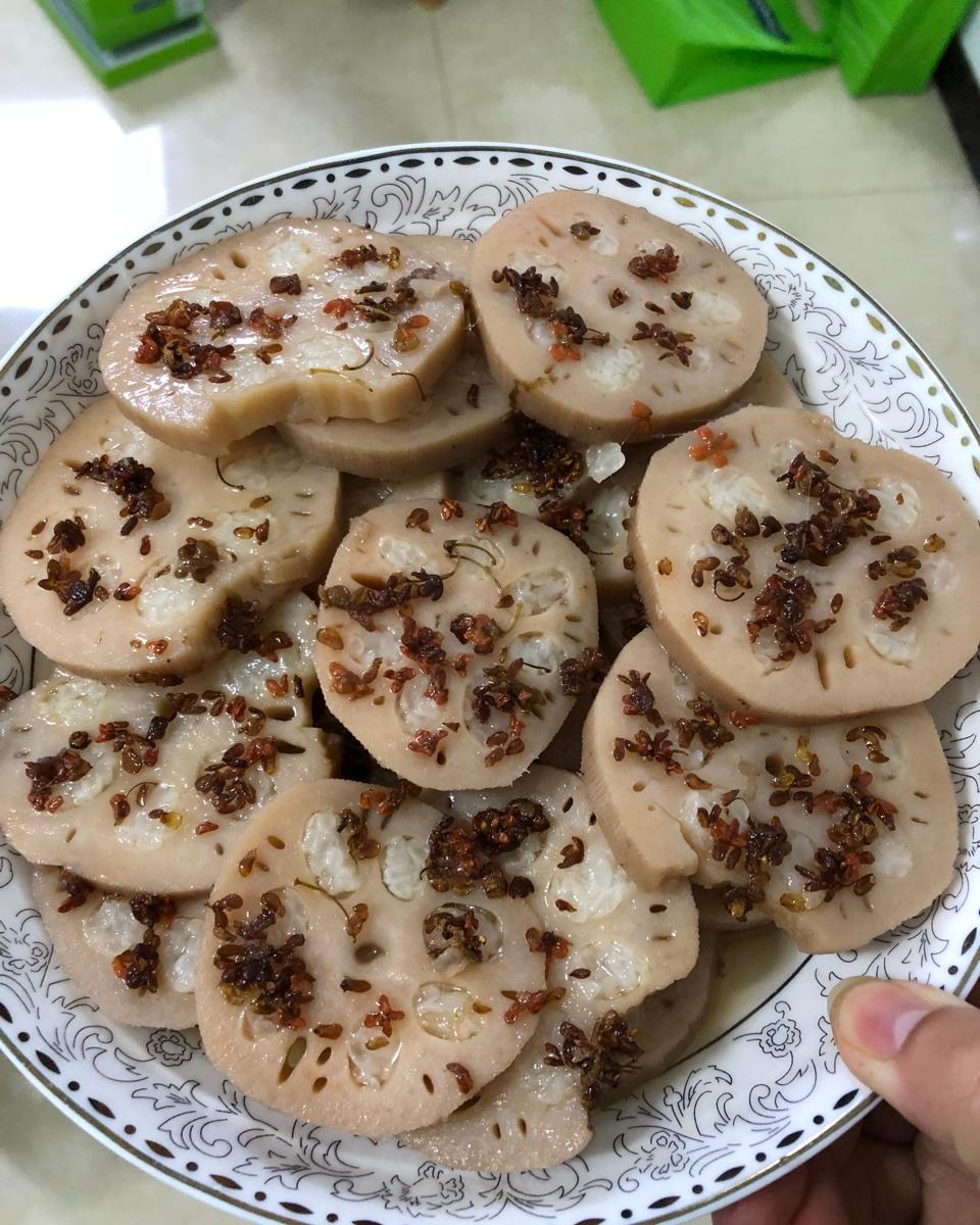 桂花糯米藕