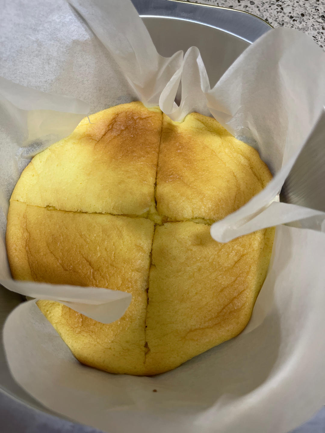 烤舒芙蕾🥞简单方便一次成功～口感绵密好吃😋