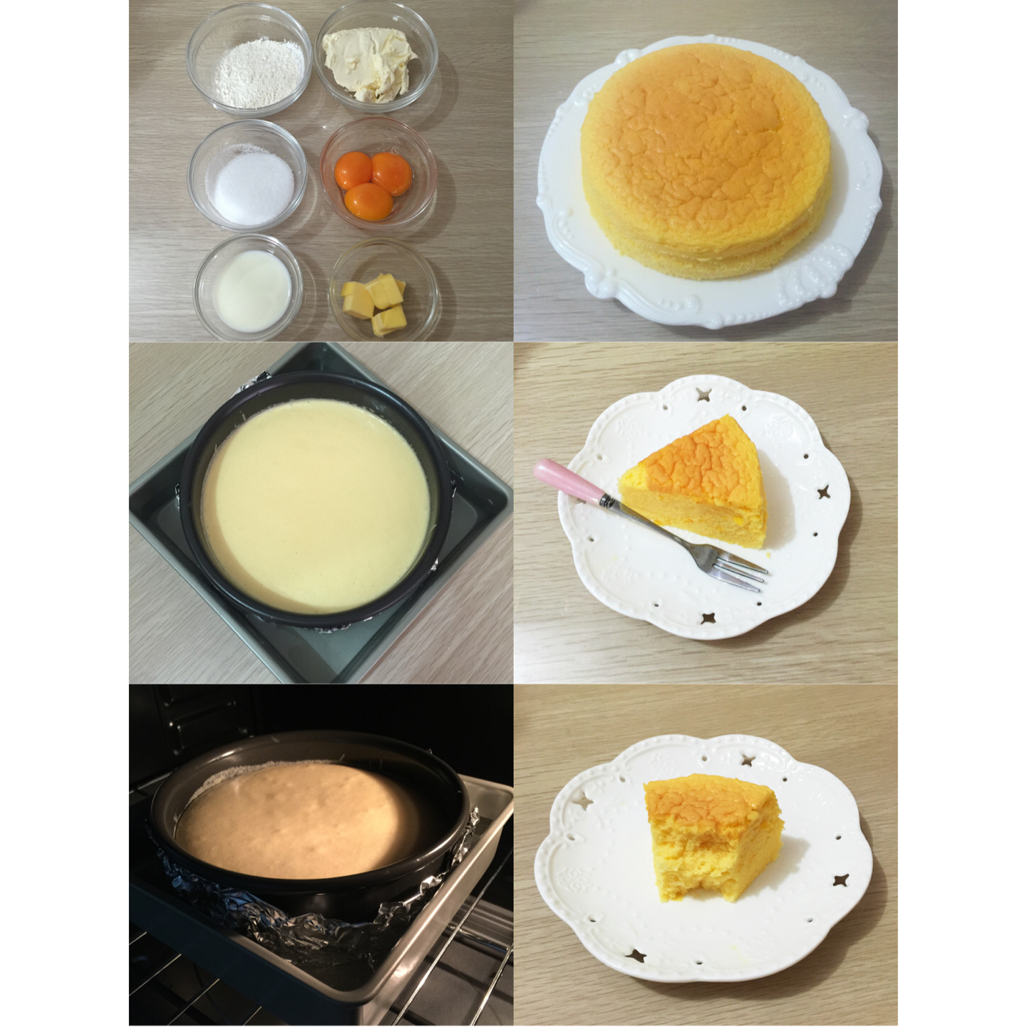 轻芝士蛋糕