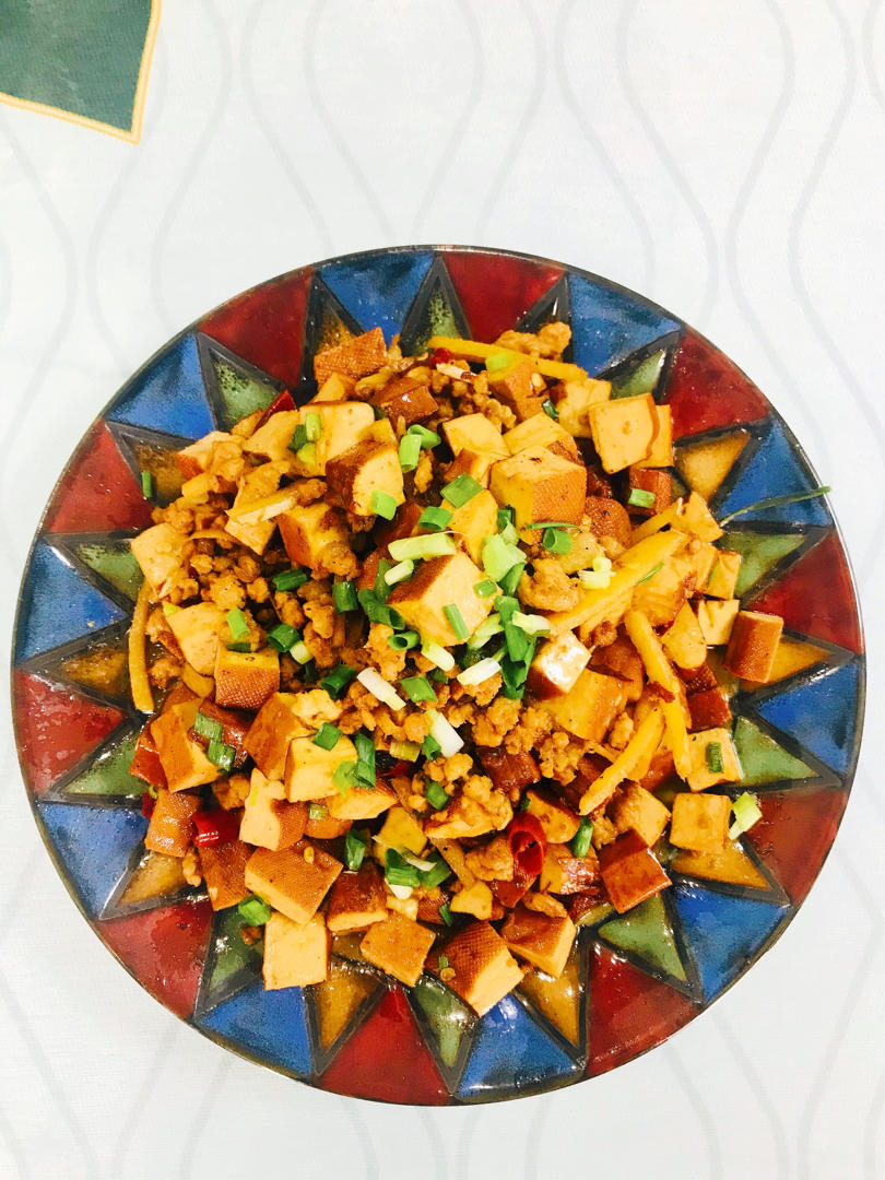 下饭神器---老干妈炒香干