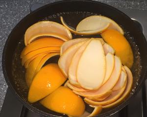 超好吃的橙皮糖（方子同样适用于各种柑橘柚子皮，可作为烘培材料使用）的做法 步骤9