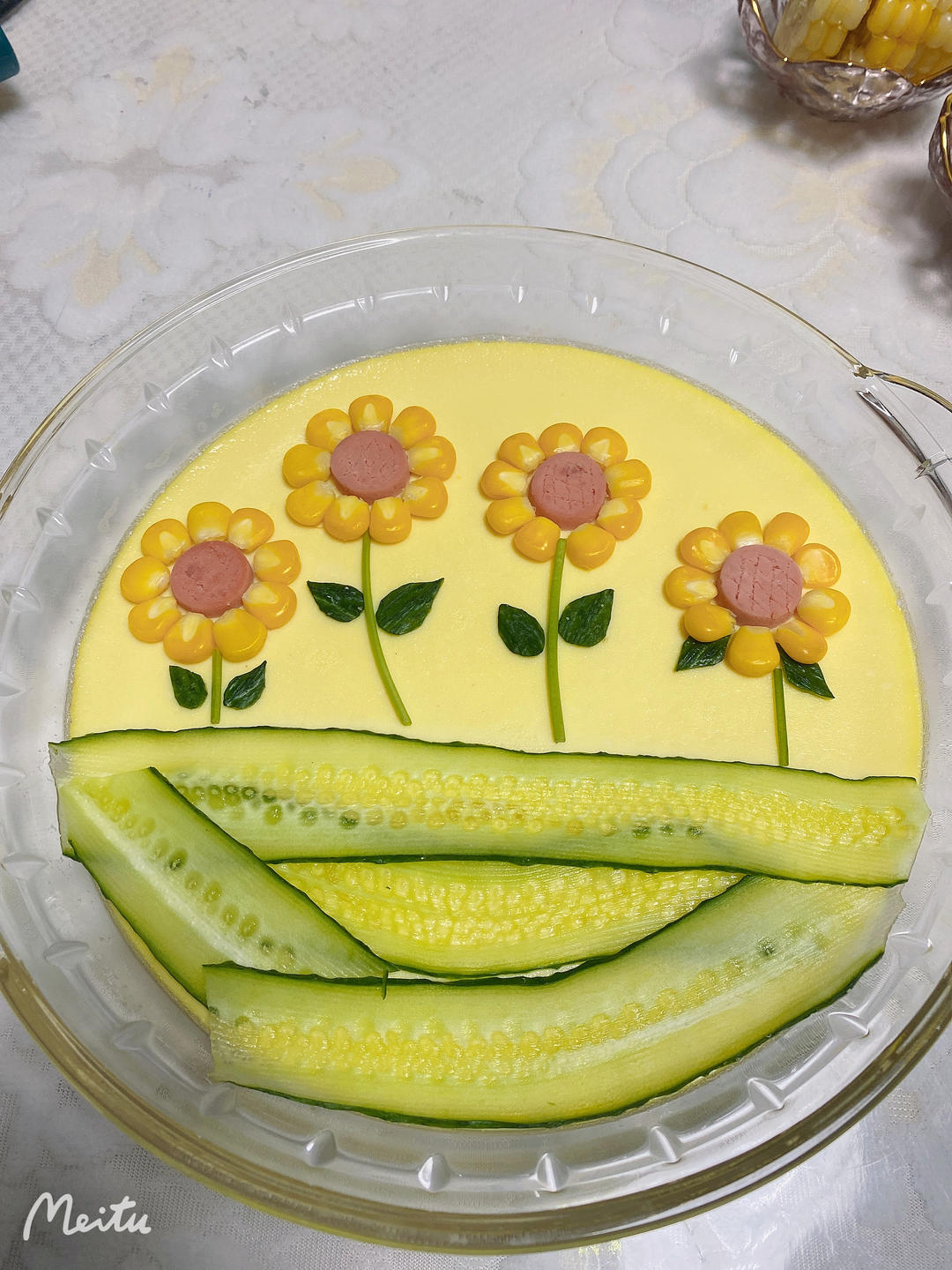 🌻向日葵水蒸蛋