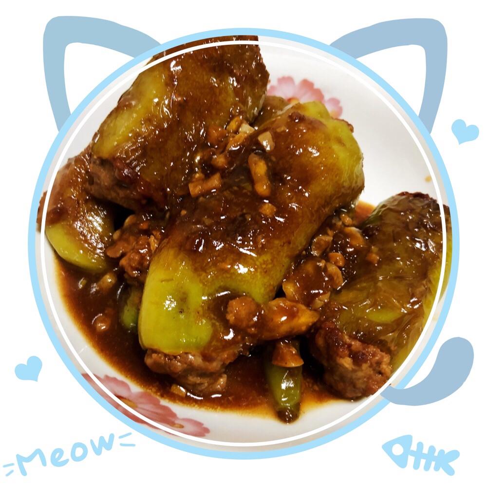 虎皮尖椒酿肉