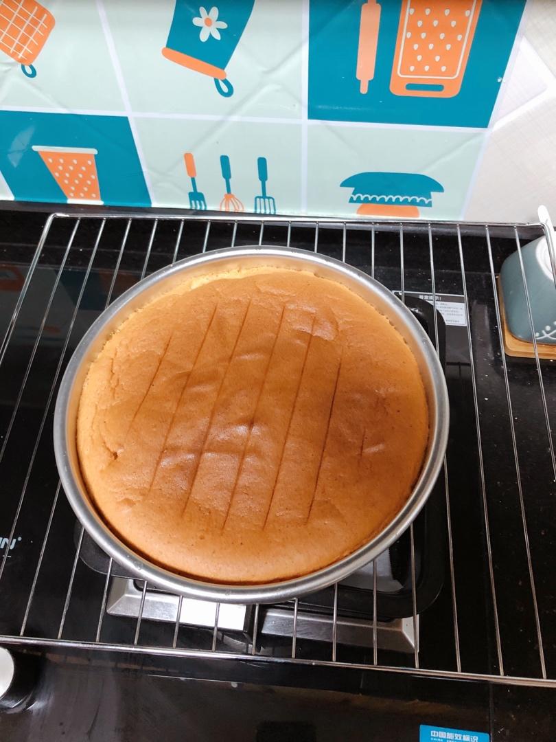 视频菜谱:原味戚风蛋糕8寸戚风蛋糕不裂
