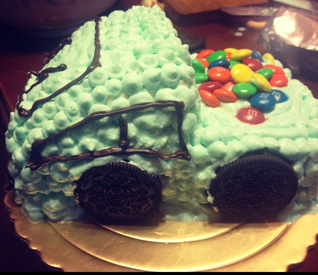 汽车造型蛋糕（六寸迷你版）