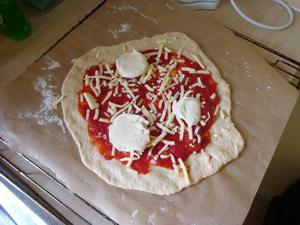 剩菜救星披萨的做法 步骤6