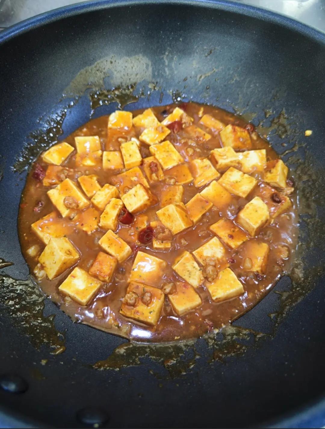 肉末内酯豆腐｜加了豌豆和糯玉米粒营养更丰富