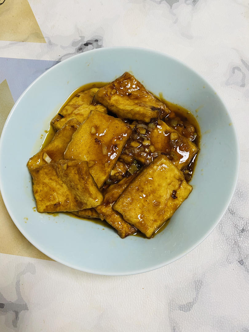 外酥里嫩【烧汁豆腐】吸饱汤汁