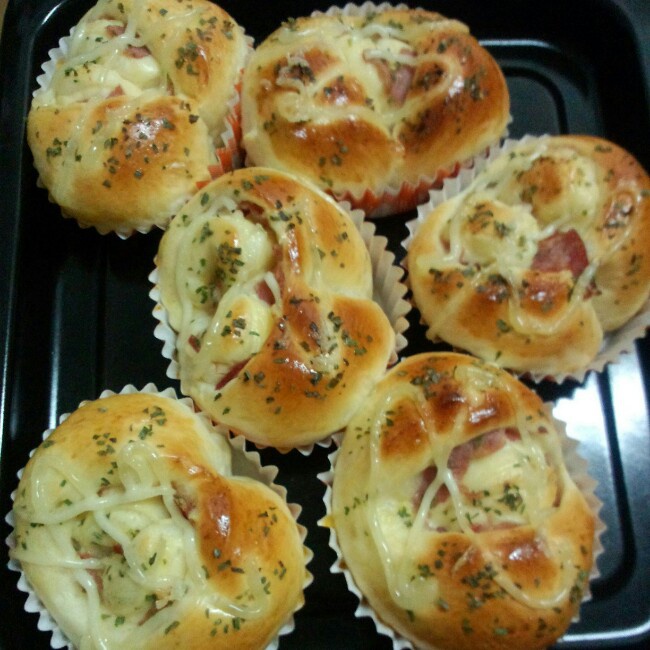 培根乳酪小面包