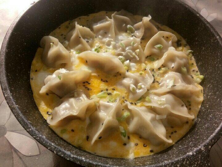 蛋煎饺子