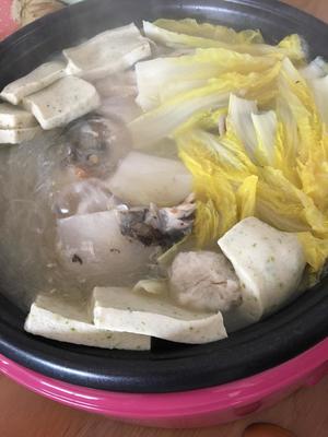 鱼头豆腐粉丝煲的做法 步骤4