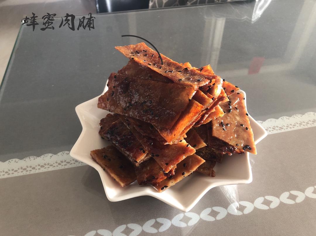 自制超好吃的—蜜汁猪肉脯