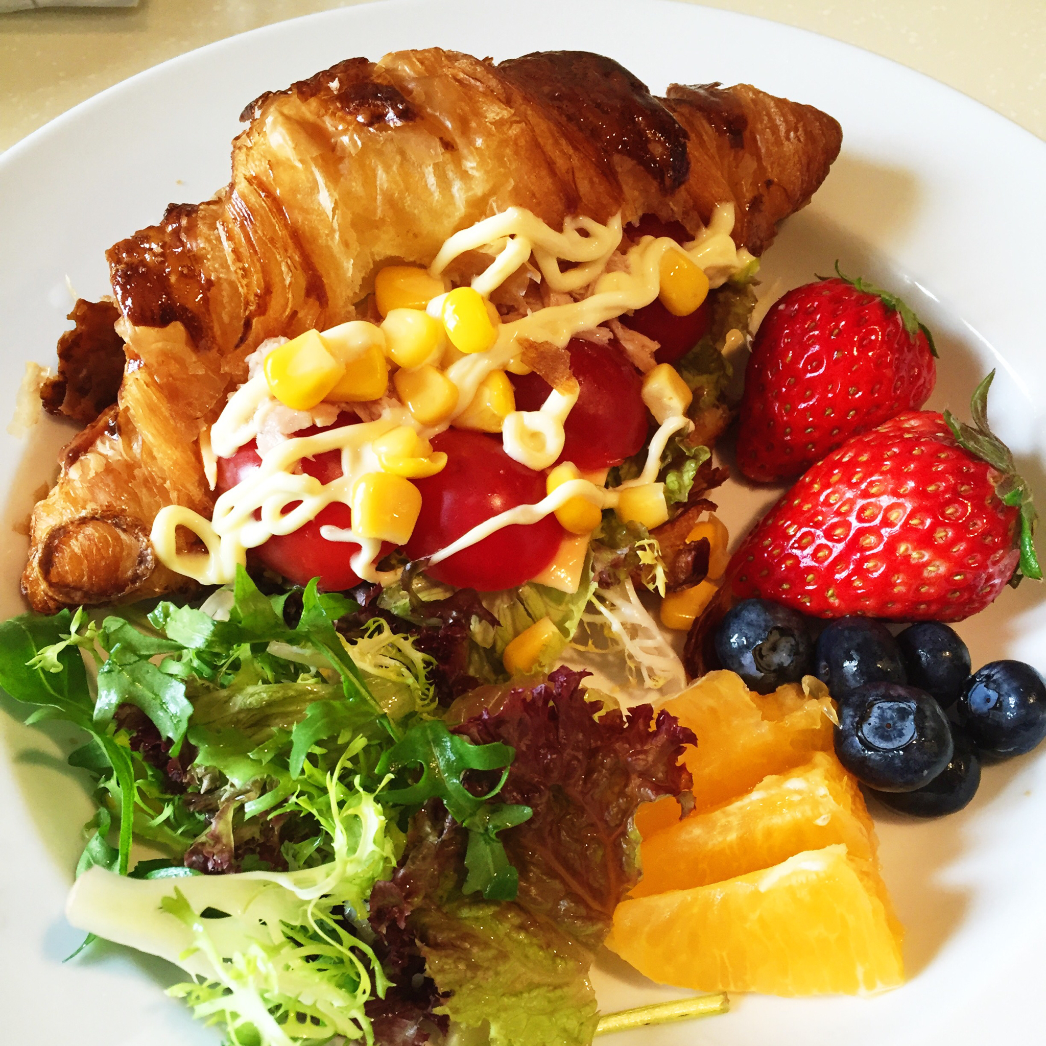 可颂三明治brunch